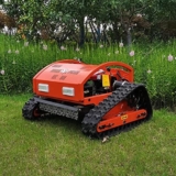 JODAIS Robot rasaerba, rasaerba robotizzato Ibrido Gas-Elettrico a Quattro Tempi con Telecomando, Tosaerba da 7,5/HP Sale Fino a 30° di inclinazione Attrezzatura per la Cura del Prato per Fattoria