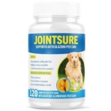 JOINTSURE Integratori per Cani Articolazioni 120 Compresse | Supporta la Mobilità e Le Articolazioni di Cani Anziani e Adulti | Condoprotettori per Cani con Glucosamina, Condroitina, Cozza Verde