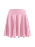 JOPHY & CO. Gonna Ragazze Bambine Plissettata Midi Versatile Vita Elastica (12 Anni, Rosa Corto)