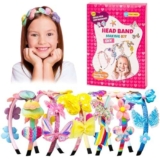JOYSAL Cerchietto per capelli da ragazza, set fai da te per ragazze, set fai da te per bambini, dai 5 anni, regalo di Pasqua per ragazze, regalo 5, 6, 7, 8, 9, 10 anni