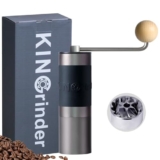 KINGrinder K1 – Macinacaffè manuale con 140 gradi di macinazione regolabili per aeropress, French Press, Drip, Espresso, capacità 25 g