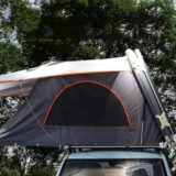 KK-GGL Tenda per Top sul Tetto Pieghevole, Tenda Pop -Up Veloce con Shell Duro, Accessori per Auto da Campeggio, Tenda sul Tetto SUV All’aperto, Tenda in Espansione Rapida per Furgoni per Camion,L