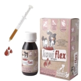 KOWI NATURE Condroprotettore Cani e Gatti. Integratore alimentare per animali domestici. Ingredienti naturali. con Membrana di Uovo ESM, Glucosamina, Condroitina, Acido Ialuronico e Vitamina C. Flacon