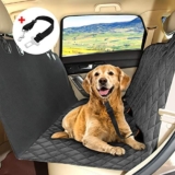 KYG Coprisedile per auto, impermeabile, per cani, amaca coprisedile per animali domestici, fodera per sedili antiscivolo e comoda, per viaggi in auto, camion, SUV