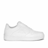 Kappa Logo Maserta, Scarpe da Ginnastica Uomo, Bianco, 43 EU