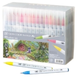 Kuretake Zig Clean Color – Set di 90 colori