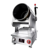 LBMED Cottura Automatica Intelligente,Robot da Cucina Automaticocommerciale in Acciaio Inossidabile con 5velocità Regolabili E 4tempi,Riscaldamento Uniforme a 360°,angoloversamentoregolabile a 180°