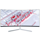 LC-Power Monitor Curvo Gaming 34″ UWQHD 3440×1440, 100Hz, 1500R, 21:9, Adaptive Sync, Low Blue, GamePlus, PiP, PbP. Ideale per Giocare e Lavorare -LC-M34-UWQHD-100-C
