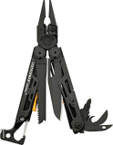 LEATHERMAN Signal – Attrezzo Multifunzione Tascabile con 19 Pratici Strumenti per Fai da Te, Outdoor e Campeggio – Nero
