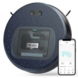 LEFANT Robot Aspirapolvere F1 con 5000 Pa, 28×6,9 cm Super Sottile,250 Minuti di Autonomia, Contenitore per la Polvere Visibile da 600 ml,Aspirapolvere Robot Ideale per Peli di Animali Domestici