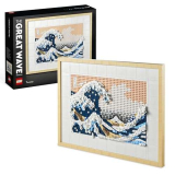 LEGO Art Hokusai – La Grande Onda, Set Fai Da Te, Hobby Creativi per Adulti, Idea Regalo di Compleanno per Uomo, Donna, Lui, Lei, Marito o Moglie, Quadri Giapponesi per Decorazioni Casa 31208