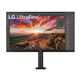 LG 27UN880 UltraHD 4K ERGO Monitor 32″ LED IPS HDR 10, 3840×2160, AMD FreeSync 60Hz, HDMI 2.0 (HDCP 2.2), Display Port 1.4, USB-C, USB 3.0, Audio Stereo 10W, AUX, ERGO Stand, Flicker Safe, Nero