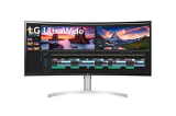 LG 38WN95C Monitor 38″ QuadHD+ UltraWide Curvo 21:9 LED NanoIPS 1ms HDR 600, 3840×1600, AMD FreeSync 144Hz, Audio Stereo, HDMI 2.0 (HDCP 2.2), Display Port 1.4, Thunderbolt 3, Flicker Safe, Bianco