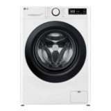 LG AI DD F2R3S09NSWB Lavatrice Slim, Carica Frontale, Lavatrice 9kg , Classe A -10%, 1200 giri, Lavaggio a Vapore, AI Wash, Motore Inverter Direct Drive, Smart Diagnosis, Libera Installazione, Bianca