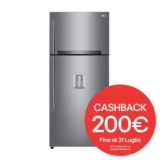 LG GTF744PZPED Frigorifero Doppia Porta, Classe E, 509l, Wi-fi, Door Cooling, Gestione Umidità,dispenser Acqua, Cassetto 0 Gradi, Fabbricatore Del Ghiaccio, Compressore Smart Inverter, Inox