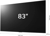LG OLED evo 83”, Smart TV 4K, OLED83G36LA, Serie G3 2023, Design One Wall, Processore α9 Gen6, Brightness Booster Max, Dolby Vision, Wi-Fi 6, 4 HDMI 2.1 @48Gbps, VRR, ThinQ AI, webOS 23