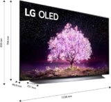LG OLED55C14LB Smart TV 4K 55″, TV OLED Serie C1 2021 con Processore α9 Gen4, Dolby Vision IQ, Wi-Fi, webOS 6.0, FILMMAKER MODE, Google Assistant e Alexa Integrati, 4 HDMI 2.1, Telecomando Puntatore