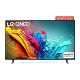 LG QNED 65”, Serie 85 2024, 65QNED85T6C, Smart TV 4K, Processore α8, Design slim, 20W, AI Picture Pro, 4 HDMI 2.1 120Hz, VRR, FreeSync Premium, Alexa, Wi-Fi, webOS 24, Telecomando puntatore