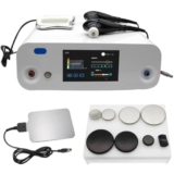 LTdlhFk Apparecchiatura per La Terapia Fisica Tecar, Macchina per La Gestione del Dolore da 448k, Energia Regolabile da 0 a 100% E 2 modalità di Lavoro, Lifting E Rassodamento + Modellamento