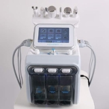 LUBANC Lubanic Skin Care, 6 in 1 H2-O2 Hydro Dermabrasion RF Bio-Lifting Spa Macchina per microdermoabrasione facciale