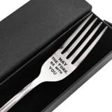 Laix May The Fork Be With You Forchetta Con Incisione Laser Da 7,9″ Con Squisita Confezione Regalo, Regalo Per I Fan Di Starwars