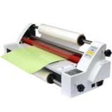 Laminatore Caldo Rotolo Freddo Automatica Macchina Laminazione Singola E Bifacciale,Display Digitale,Temperatura 0-180℃,1.1m/Min,Per Casa,Scuola,L’ufficio,V480