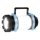 Lanterna da Campeggio Ricaricabile,Luce da Tenda Impermeabile con 6 Modalità di Luce,Elementi Essenziali per il Campeggio, Torcia Portatile per Campeggio,Emergenza,Escursioni,Interruzioni di Corrente