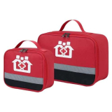 LdawyDE Borsa Pronto Soccorso, 2 Pezzi Kit Borsa di Pronto Soccorso Compatta, Alta Capacità Borsa Della Medicina Borsa medicinali Portatile da Viaggio per Casa, Ufficio, Esterno, Campeggio