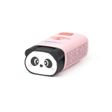Legami GP0004 – Gomma Profumata, Panda Pantastic, 1,7×5 cm, Fragranza Fragola, Gomma per cancellare morbida, Cancellatura pulita e precisa