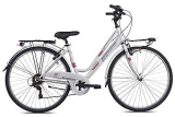 Legnano VERSILIA, City Bike Donna, Bianco e Fucsia, 46