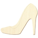 Legno High Heel V2 – Decorazione fai da te, 5 – 50 cm, confezione da 100 pezzi, larghezza: 48 cm