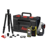 Leica DISTO X6-P2P – perfetto set di metro laser con adattatore Leica DST 360-X, treppiede TRI 120 e piastra segnale GZM 3 in una valigetta (uso esterno e interno)