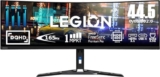Lenovo Legion R45w-30 Monitor Gaming Curvo 44.5″ DQHD (5120×1440), VA, 1ms, 165Hz (Overclock 170Hz), Altoparlanti, Regolabile, AMD FreeSync Premium Pro, HDMI 2.1 + DP + USB-C
