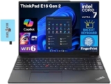 Lenovo ThinkPad E15 G2 Computer portatile professionale FHD IPS 15,6″ (Intel i7-1255U 4 core, 24 GB di RAM, 4 TB PCIe SSD, Intel Iris Xe, WiFi 6, Bluetooth 5.2, webcam HD, Win11P) con hub