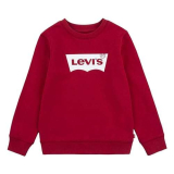 Levi’s Lvb Batwing Crewneck, Felpa Bambini e ragazzi, Rosso (Levis Red/ White), 10 anni