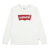 Levi’s Lvb L/S Batwing Tee, Maglia a maniche lunghe Bambini e ragazzi, Bianco (White), 16 anni