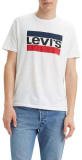 Levi’s Sportswear Logo Graphic 84 Sportswear L, Maglietta Uomo, Bianco (84 Sportswear Logo White White), L