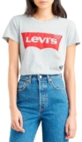 Levi’s The Perfect Tee, T-Shirt Donna, Logo Starstruck Heather Grey, M