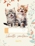 Libretto sanitario per due gatti domestici