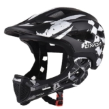 Lixada Casco da ciclismo per bambini, casco da bici per bambini staccabile integrale. Casco sportivo per bambini per MTB, BMX, skateboard e scooter con mento rimovibile per Ragazze e Ragazzi