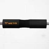 METIS Imbottitura per Pesi [Nero/Arancione] – Cuscino per Bilanciere | Attrezzatura da Allenamento | Bilancere Accessori | Cushion Pads for Barbell Bar | Attrezzatura da Palestra (Nero)
