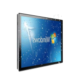 MJINA 10.4 12.1 15 Pollici Incorporato Tutto in Un PC Touchscreen Capacitivo ip65 Pannello Frontale Industriale for finestre Win 10(10.4 3217U 4G 64G)