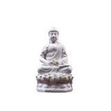 MMAXZ Ornamenti Zen Statua di Buddha Seduto in Ceramica per la casa 13 “Alta Decorazione Feng Shui per la Pace e l’armonia Meditazione Posa Interna Spirituale Zen Home Decor Ornamento Regalo Decor