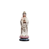 MMAXZ Ornamenti Zen Statua di Buddha per la casa Statua di Buddha in Ceramica Ornamento d’Arte Artigianato Decorazione per Ufficio Decorazioni per la casa Inaugurazione della casa Regali di congra