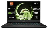 MSI Alpha 17 C7VG-031 – Computer portatile da gaming da 17,3″ QHD 240 Hz AMD Ryzen 9 7945HX 32 GB DDR5-5200 1 GB SSD Nvidia GeForce RTX 4070 Windows 11 Home Tastiera QWERTZ Nero