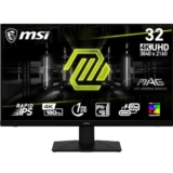 MSI MAG 322UPF Monitor Gaming 32″ UHD – Pannello IPS Rapid (3840 x 2160), 160 Hz / 1ms GtG, 125.7% sRGB, Design senza cornice, DisplayHDR 400 – DP 1.4a, USB Type-C, HDMI
