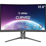 MSI MAG 325CQRF-QD Monitor Gaming 32″ WQHD, VA rapido, 170Hz / 1ms GTG, (2560 x 1440), 1000R, HDR Ready – DP (1.2a), HDMI (2.0b), USB Type C