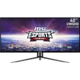 MSI MAG401QR Monitor gaming 40″ UWQHD – Pannello IPS 3440 x 1440, 155 Hz / 1ms, VESA – DisplayPort 1.4a & HDMI 2.0 & Porta Type C, Nero
