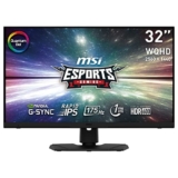 MSI Optix MPG321QRF-QD Monitor Gaming 32″ WQHD (2560×1440) Rapid IPS Quantum Dot Panel, 175 Hz / 1ms GtG, G-SYNC compatibile, 95% DCI-P3 Colour Gamut, DisplayHDR 600 – DP 1.4a, USB Type-C, VESA
