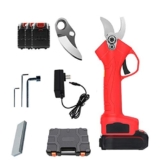 MTHHSXB Forbici elettriche da potatura Senza Fili, con batterie di Ricambio da 2000 mAh, cesoie Senza Fili Ricaricabili per Giardinaggio, Taglio di Rami e Alberi da frutto